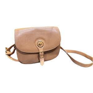 Hunting World Leather Crossbody Bag-Tan